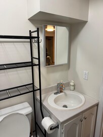 Bathroom - only mirror in unit