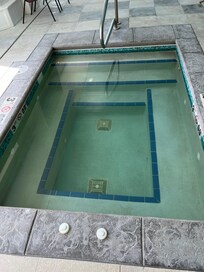 Hot tub water looks dirty
