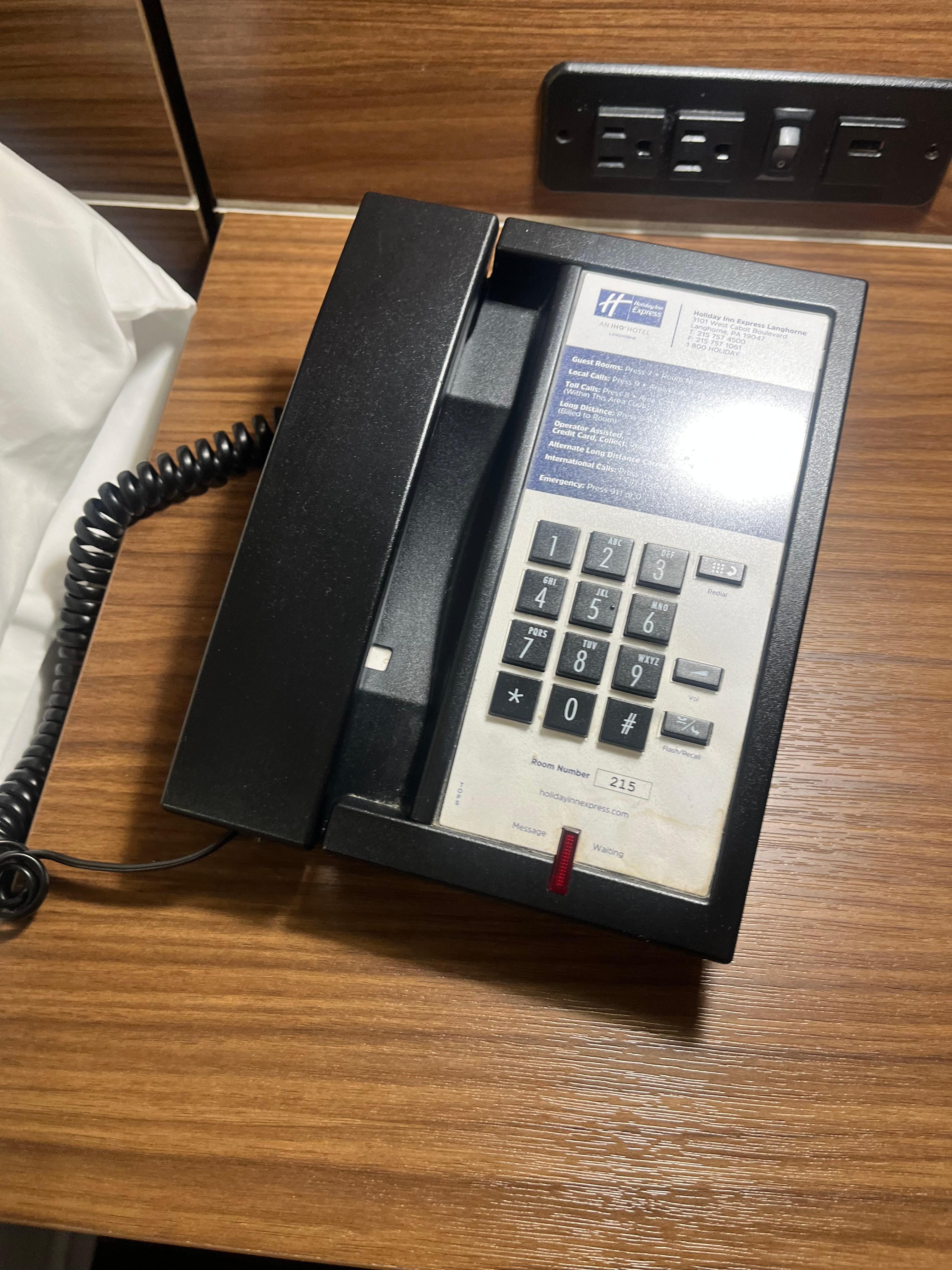 The non-working phone 