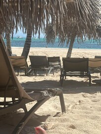 The beach area we were sitting.