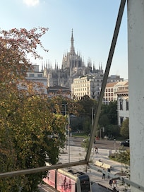 View of the Duomo from the apartment