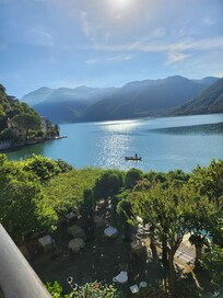 View from balcony.