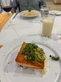 First night Italian - main course à la carte