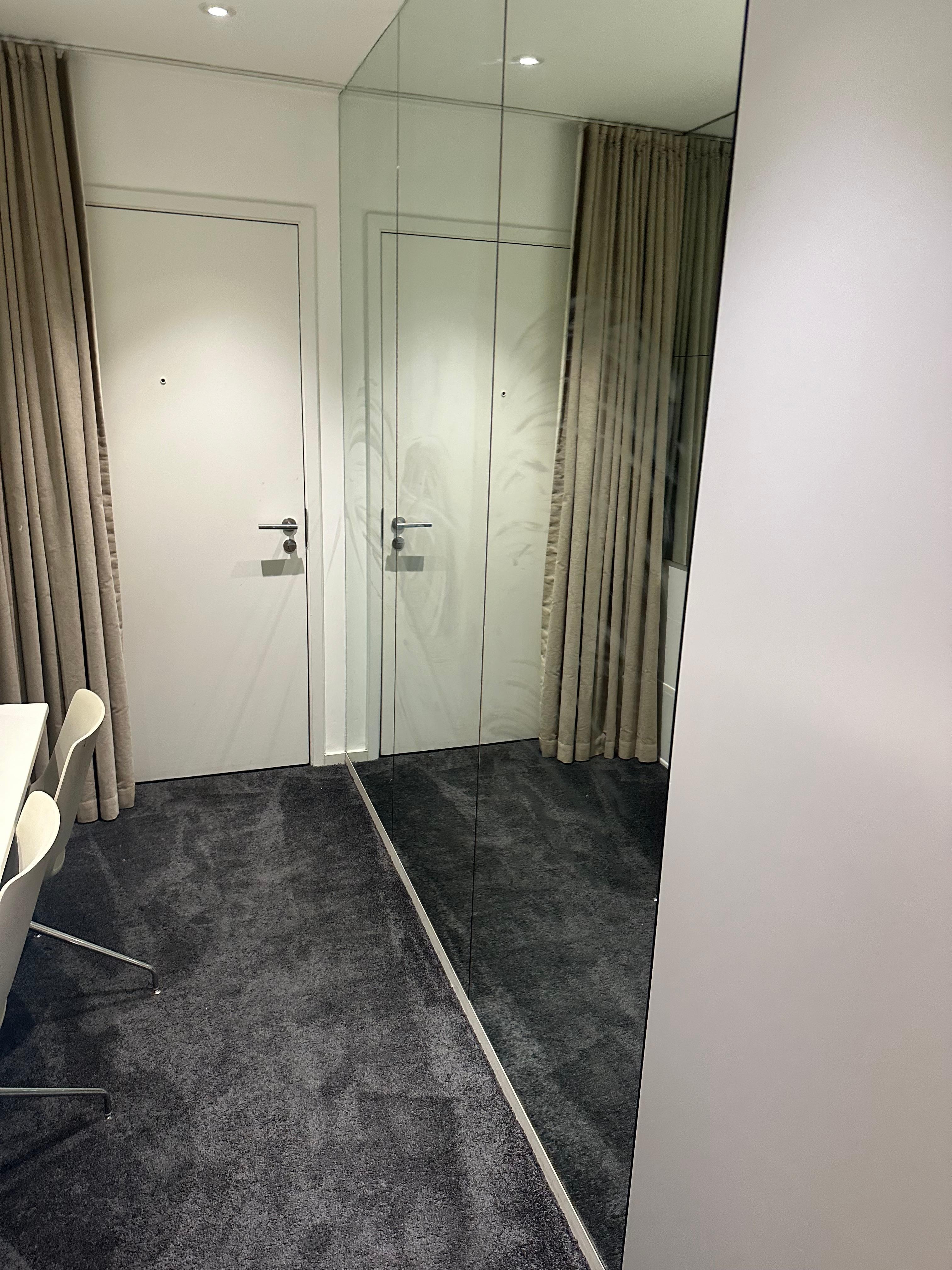 Someone left a message on the glass for me 