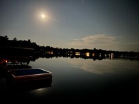 View from the dock one evening.