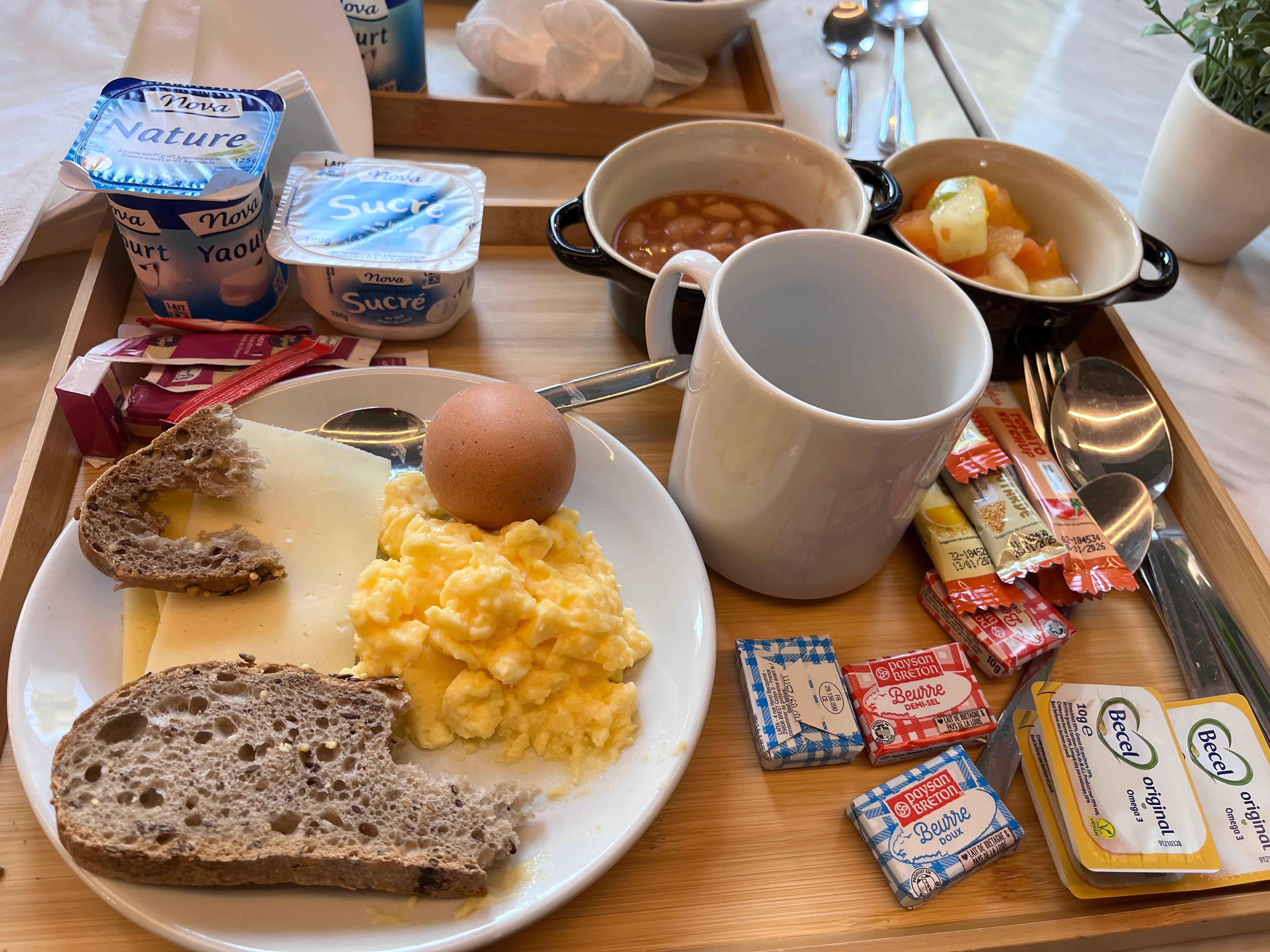 Breakfast included with the stay 