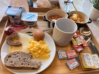 Breakfast included with the stay