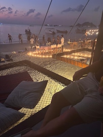 View from beachfront room