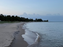Looking north from the cabin