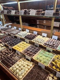 Nearby chocolate shop