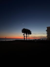 This was from the patio after the sun set.