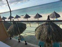 View from the second floor balcony