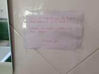 Bathroom sink not working due to leak