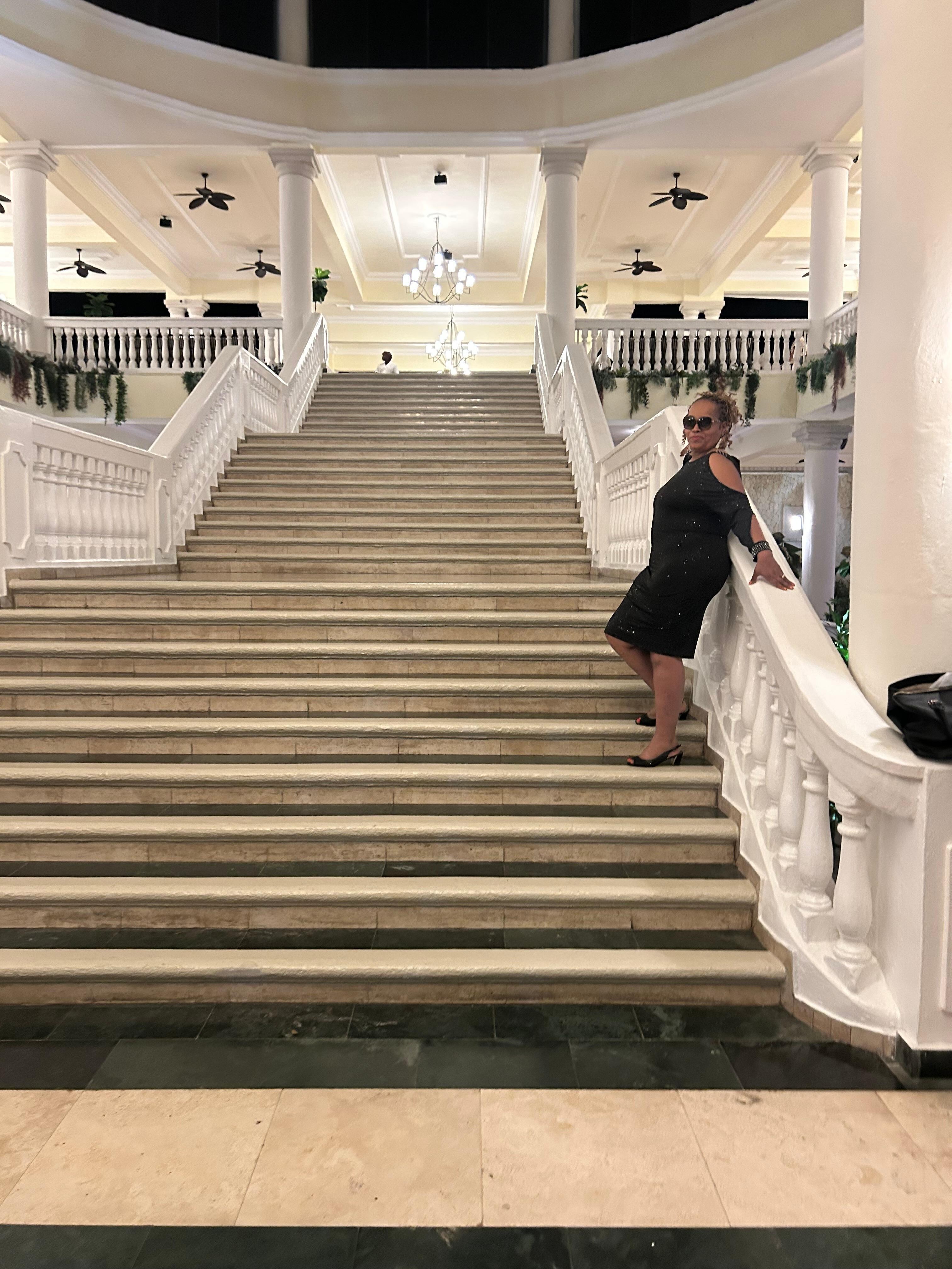 Central stairway