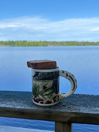 Trenary toast breakfast on the rooftop deck.