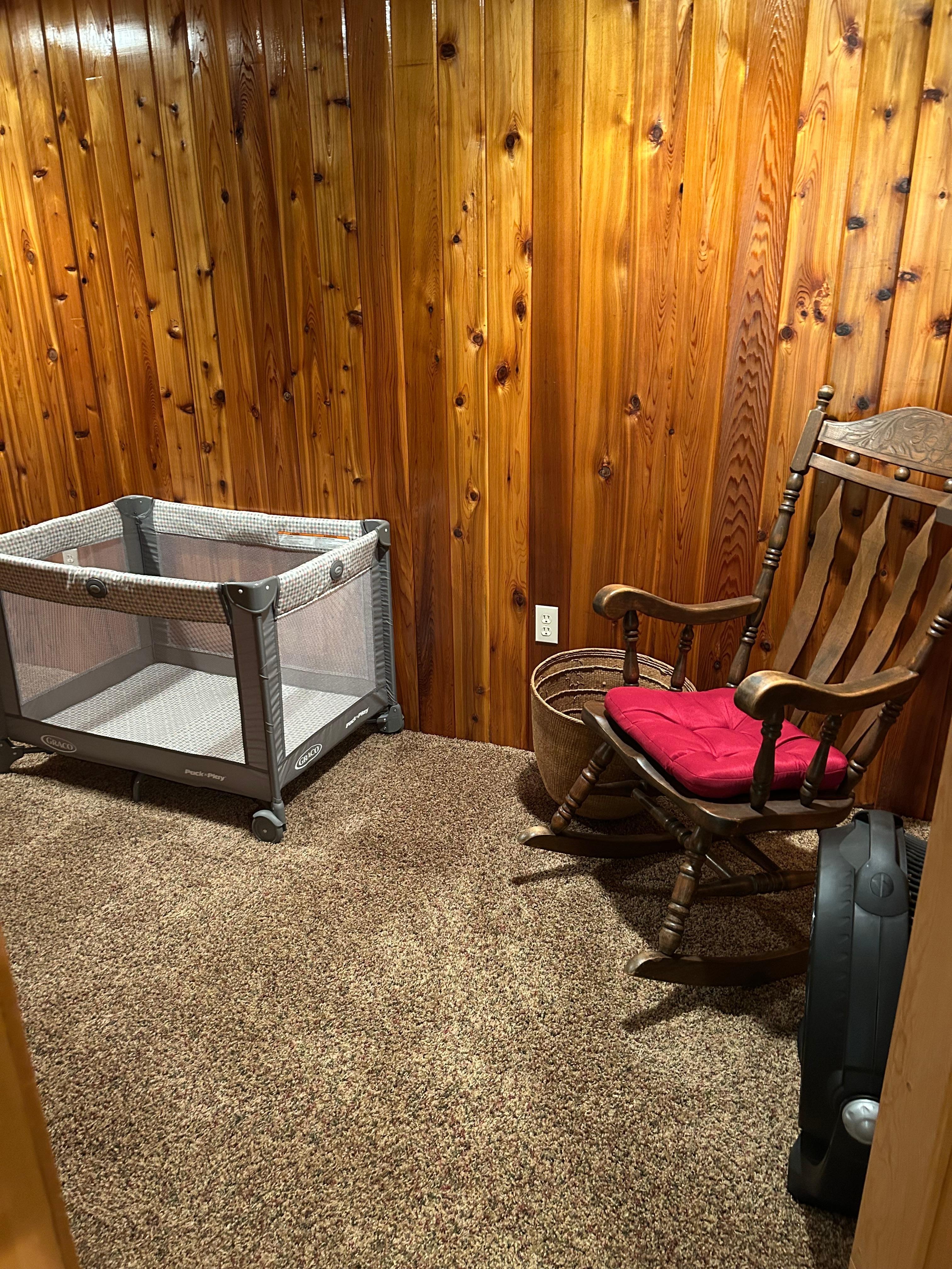 Baby crib and rocker! 