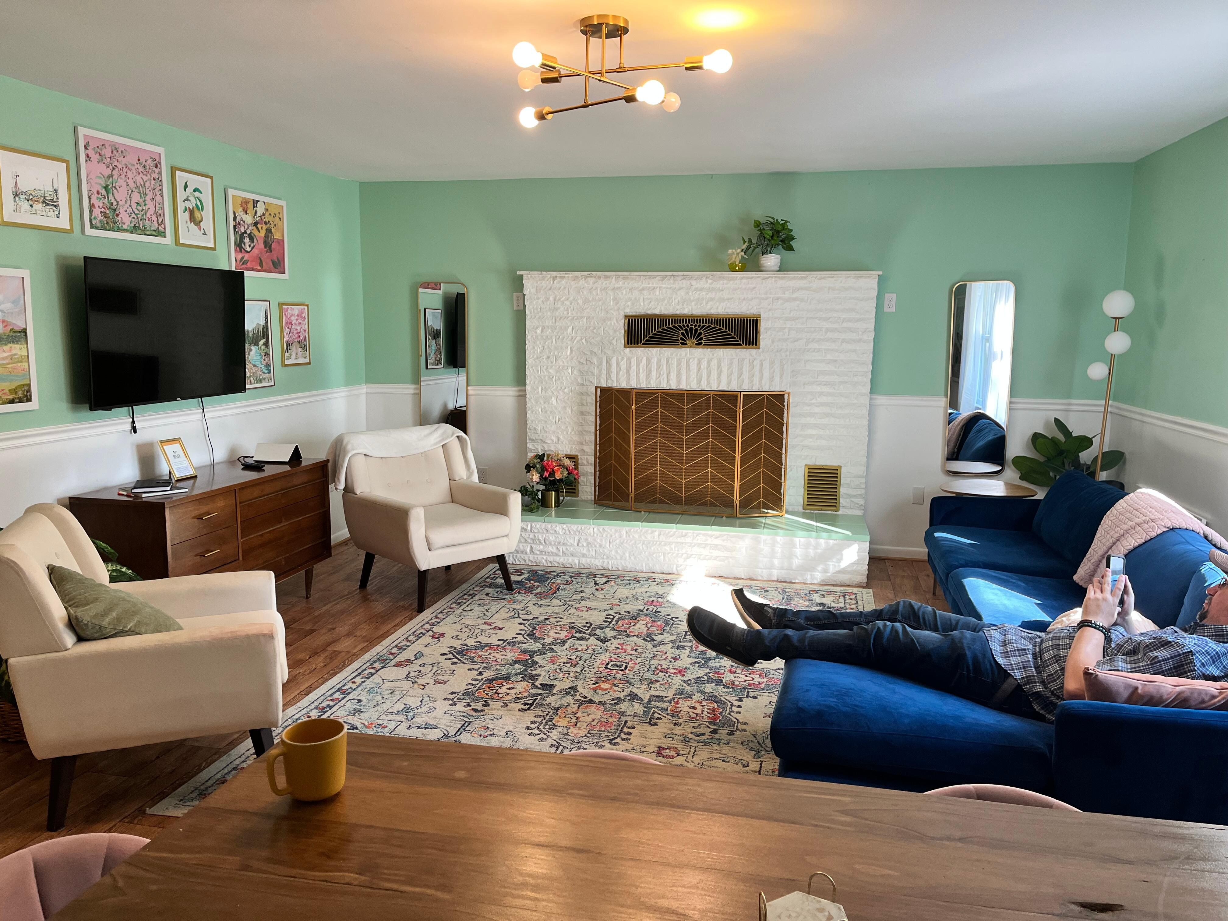 Lovely spacious living room