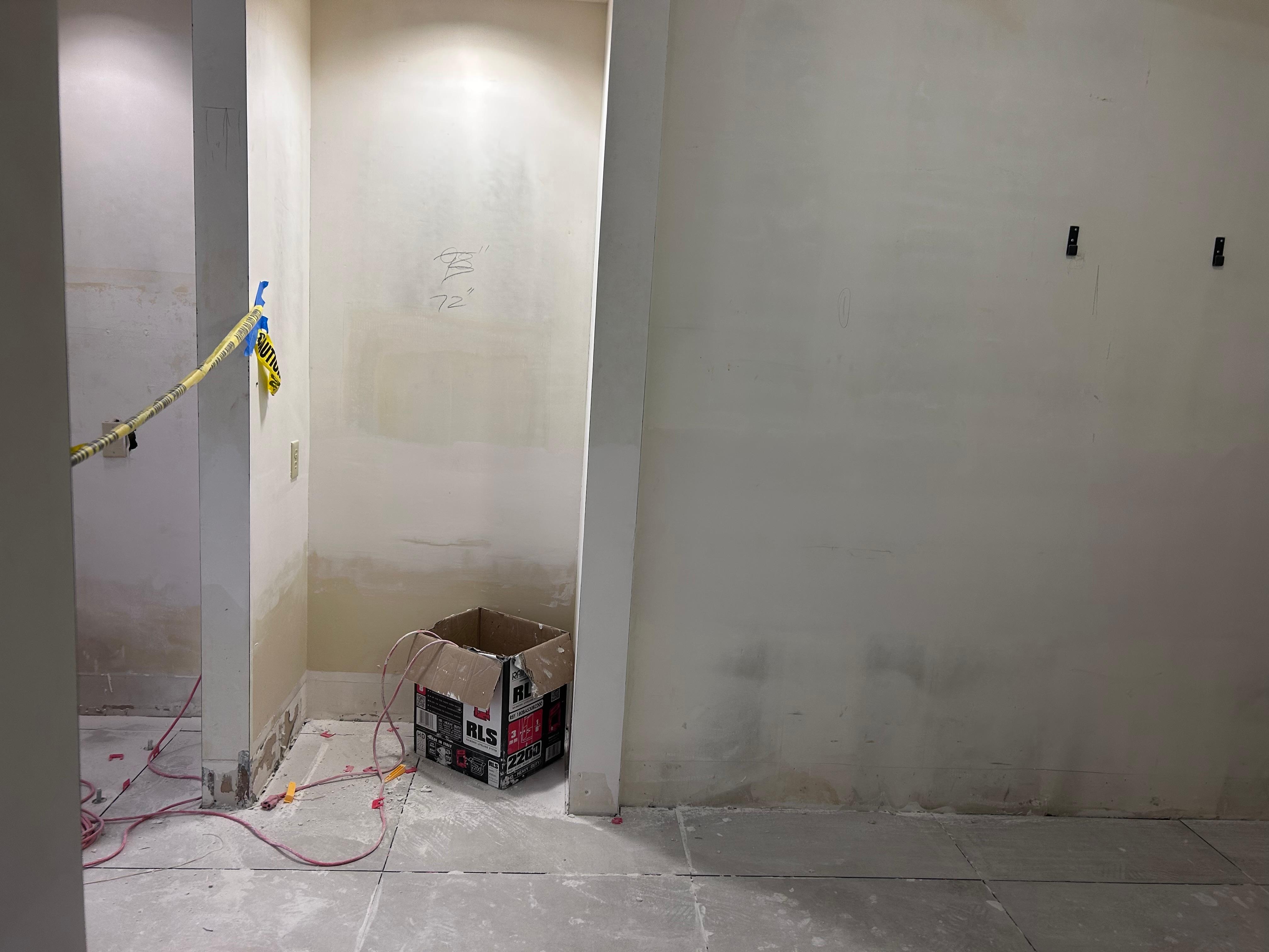 Construction everywhere. 