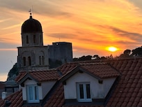 Sunset from our balcony