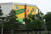 View of MOA across the street