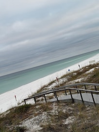Boardwalk to beach access