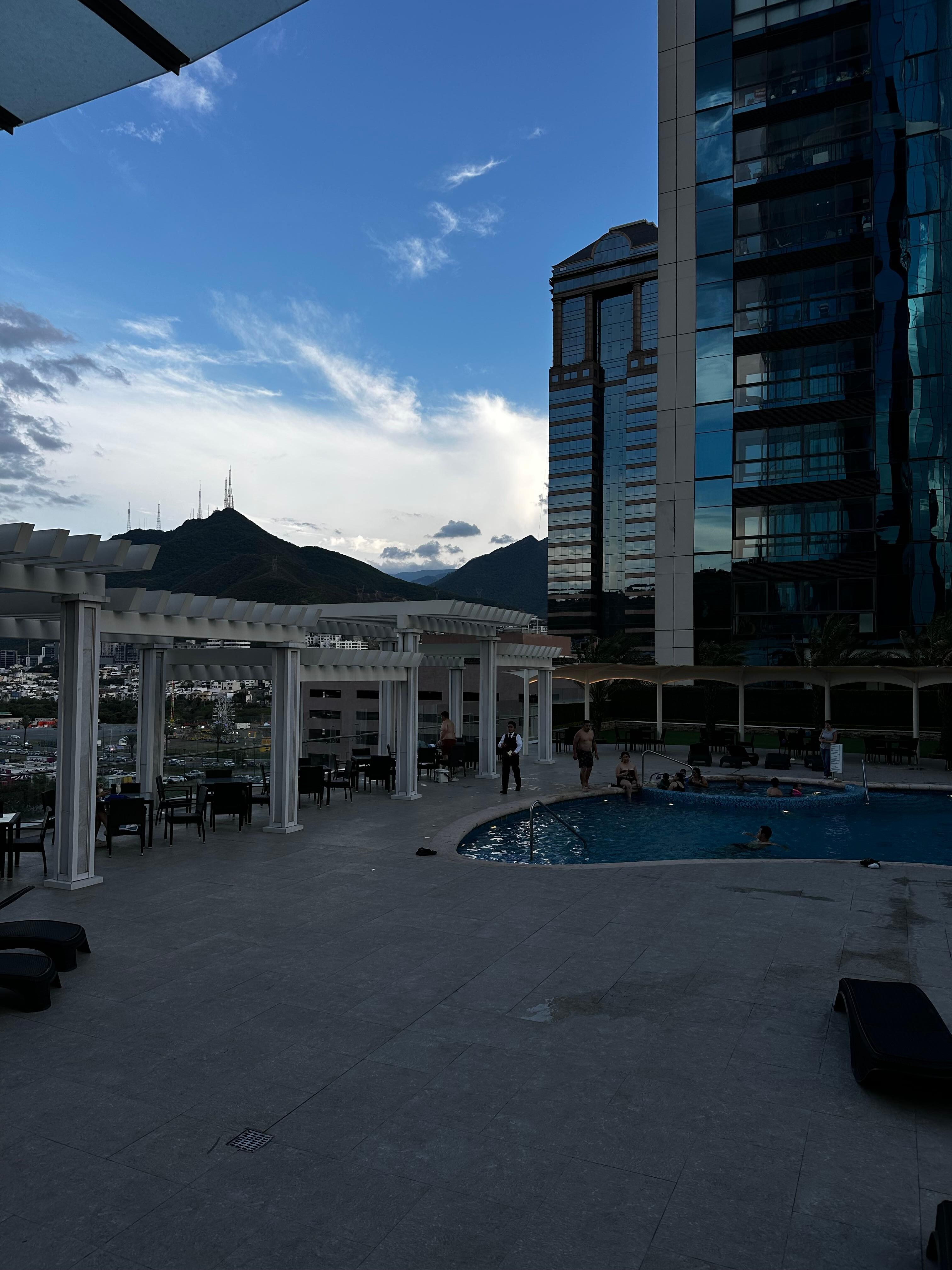 Pool area 