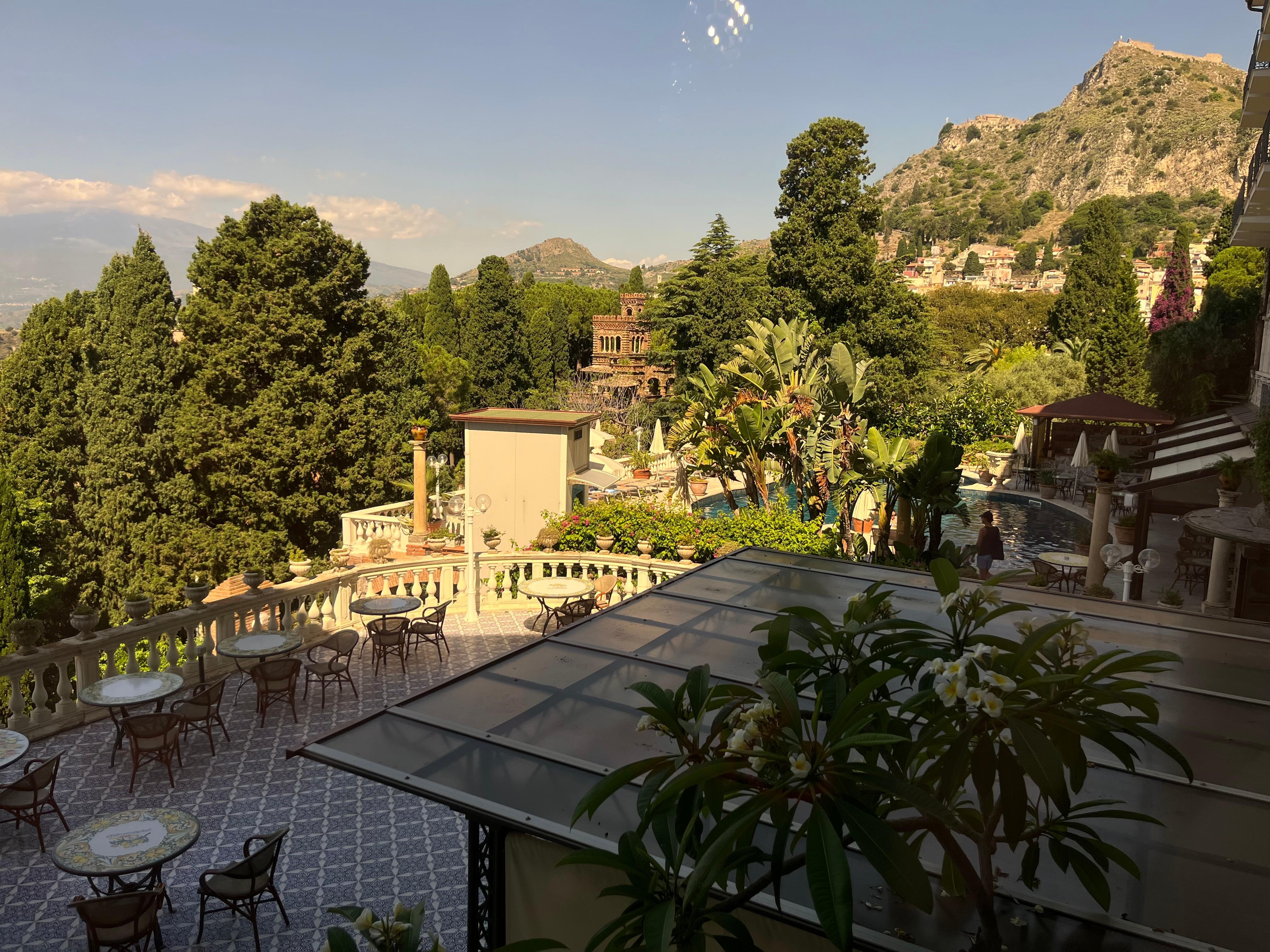 View from breakfast