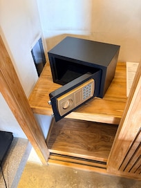 The safety box did not operate plus it was not attached to the wall