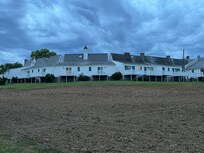 View from the path behind the inn.