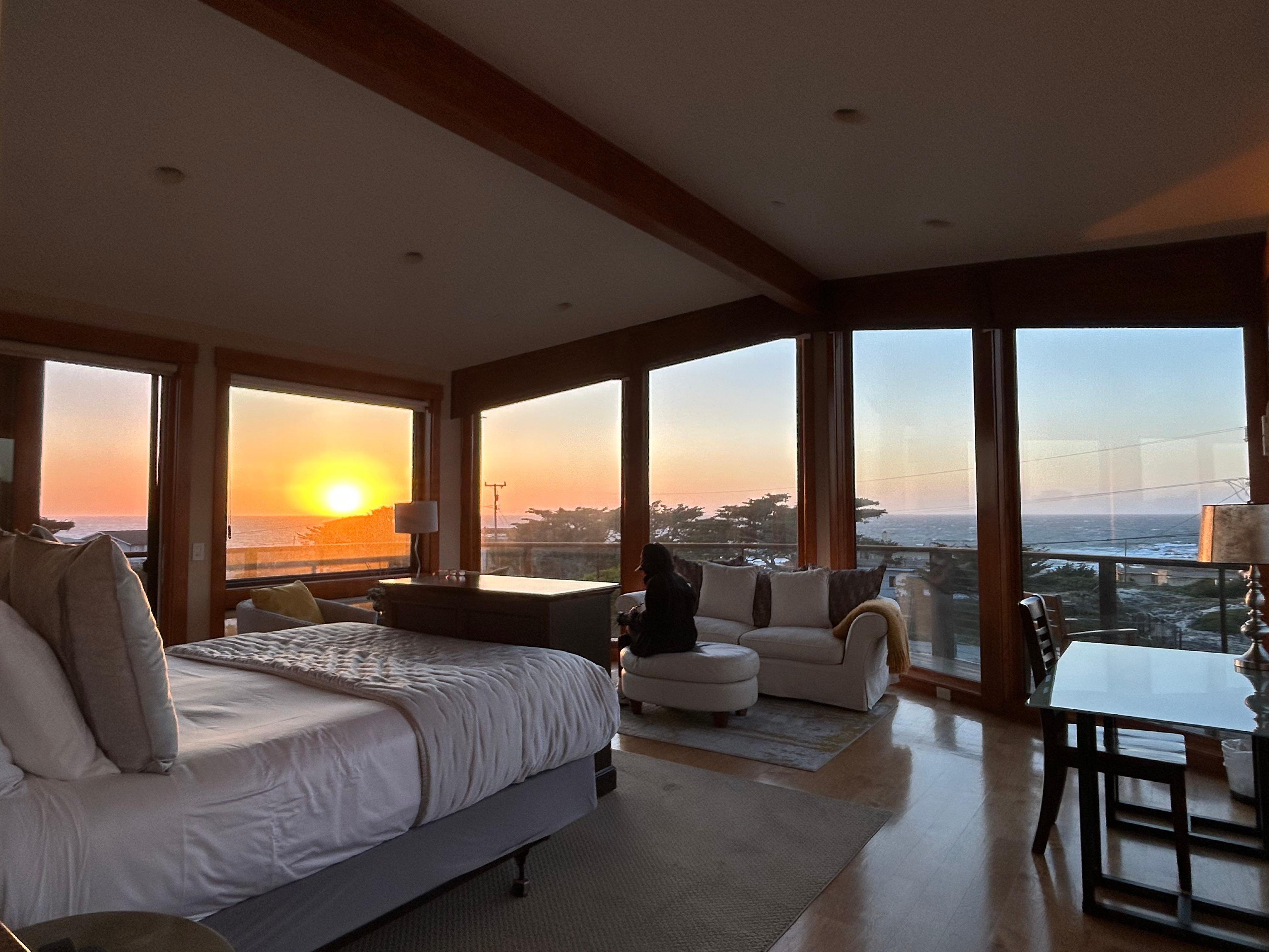 Sunset from Master Bedroom