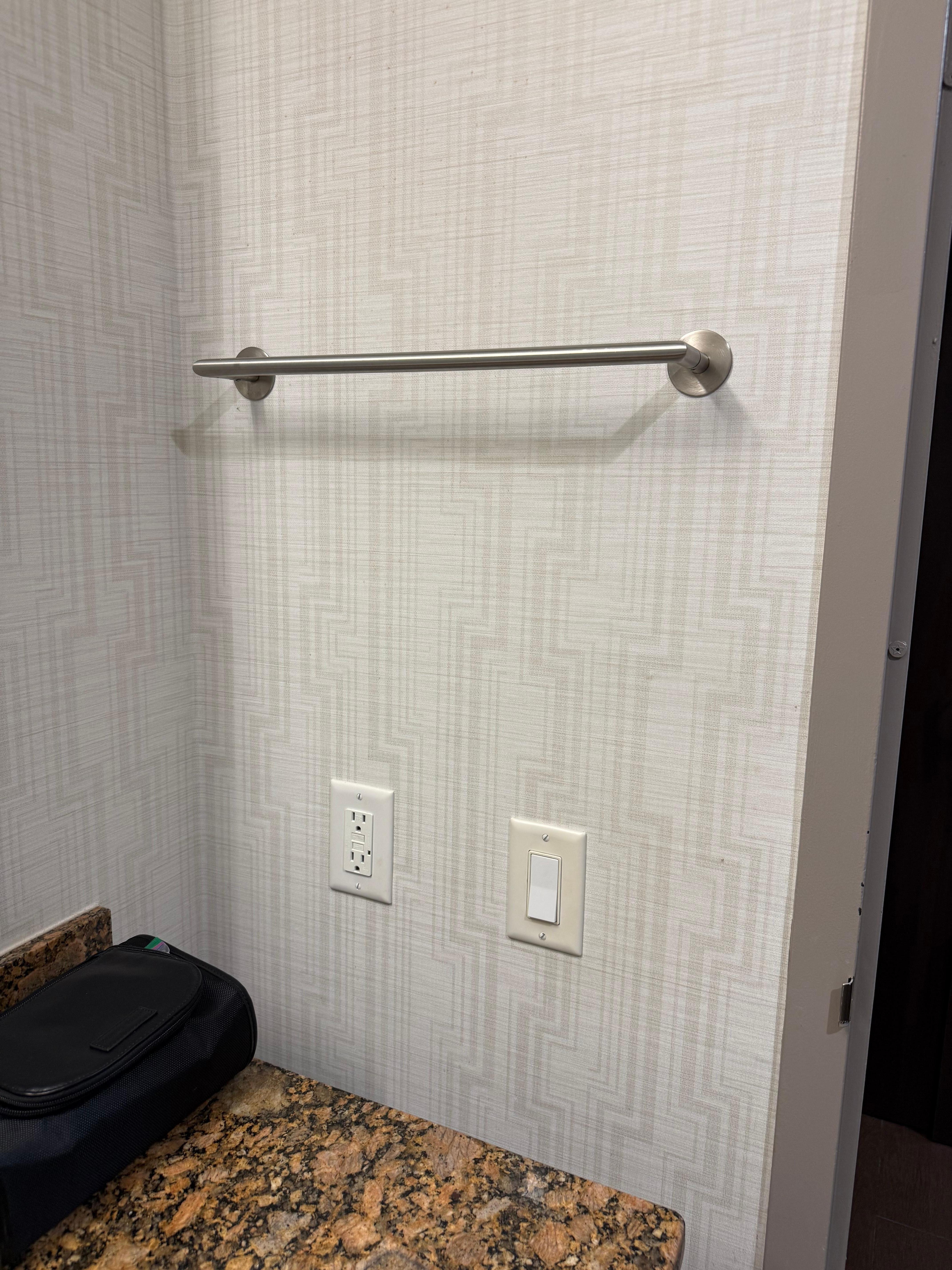 No towels after housekeeping was there