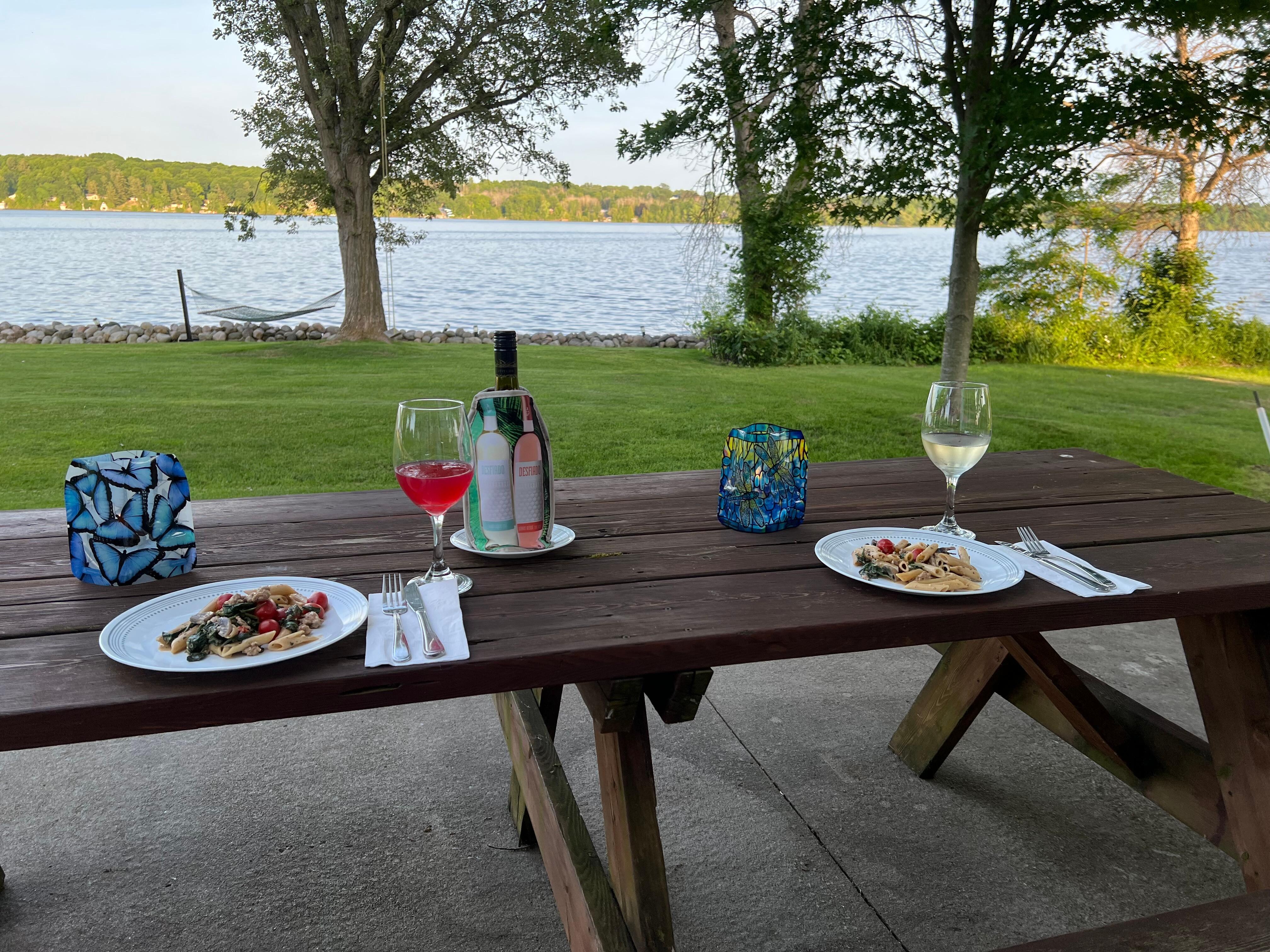 Dinner with a view