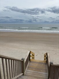 This was just past the pool area. Very short walk from the house.