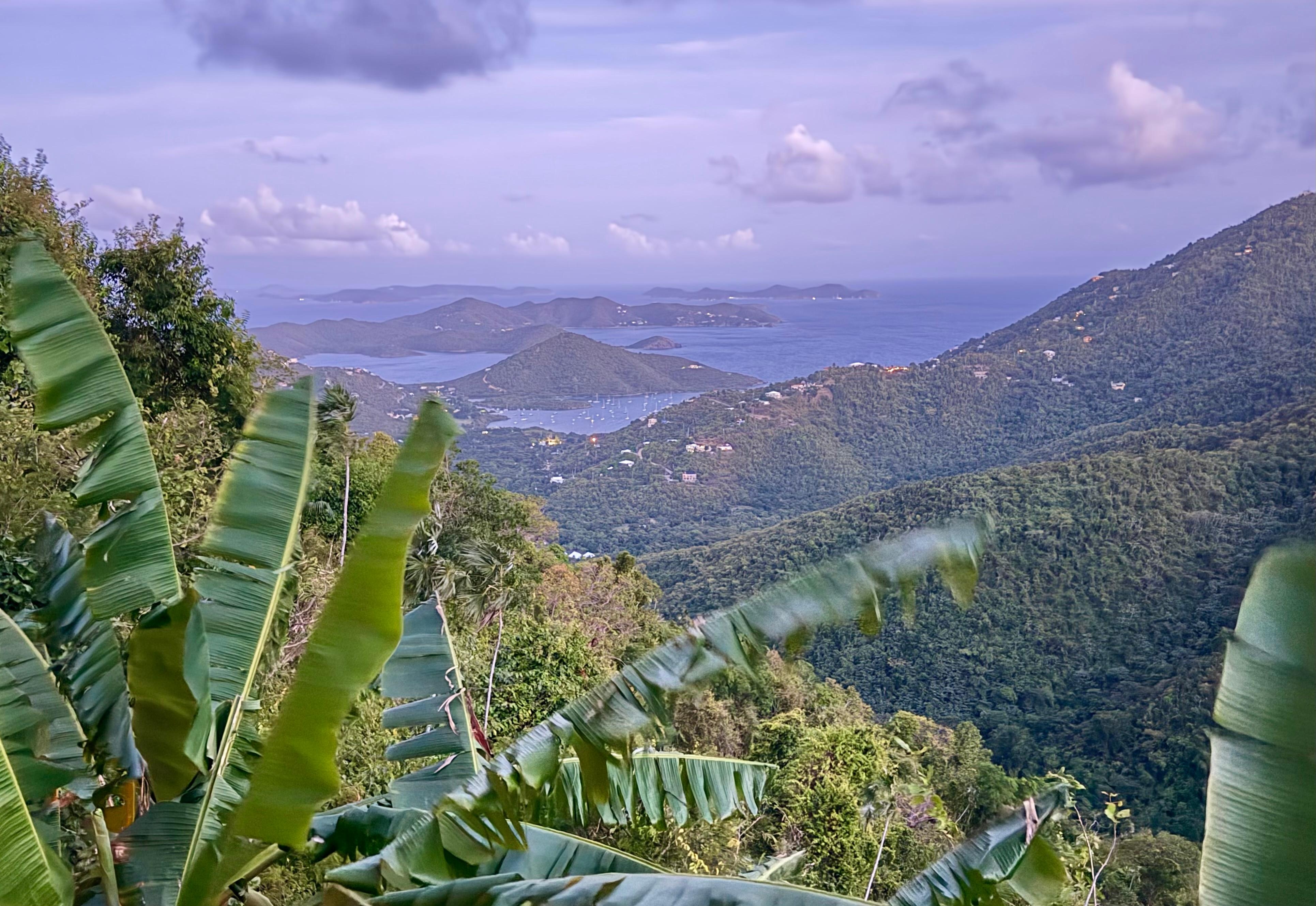 View from the lower deck