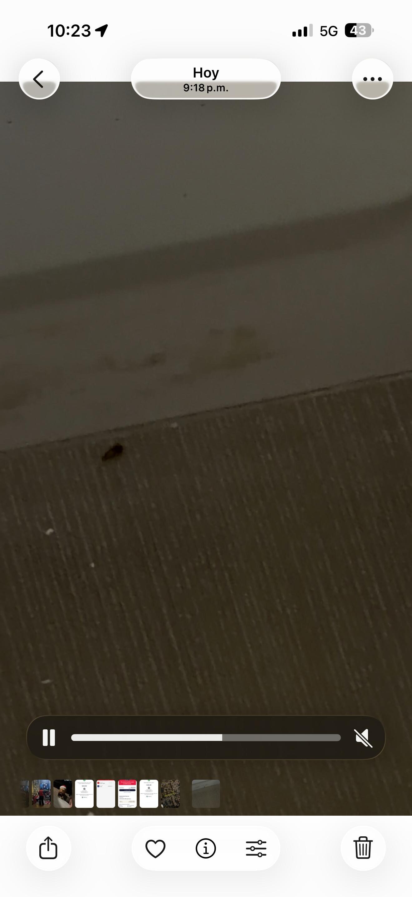 I took screenshots of the video as I could not upload a video here 