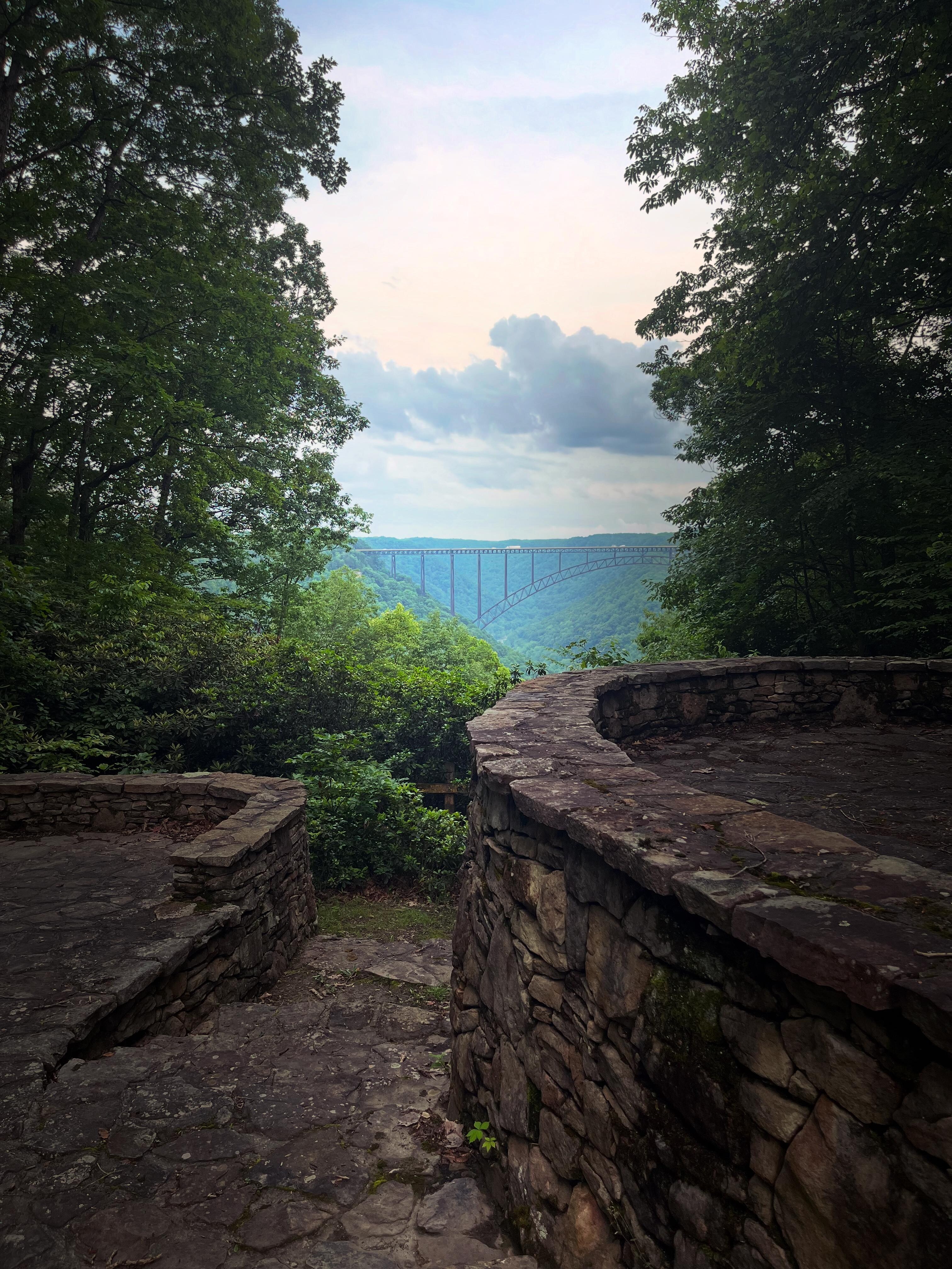 Picture from the lookout point in the neighborhood. 