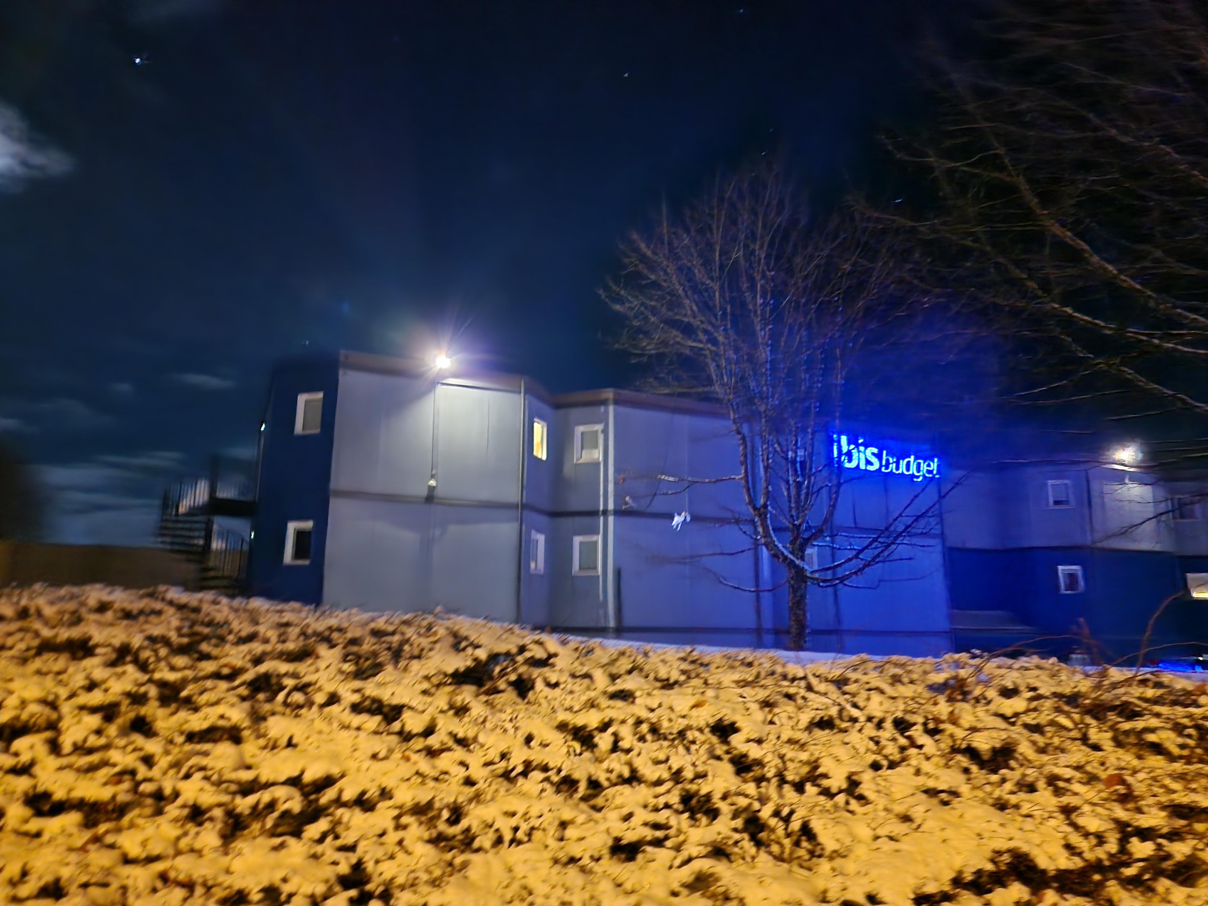 Das Hotel besteht aus zusammengefügten Containern