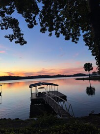 Sunrise from the porch.