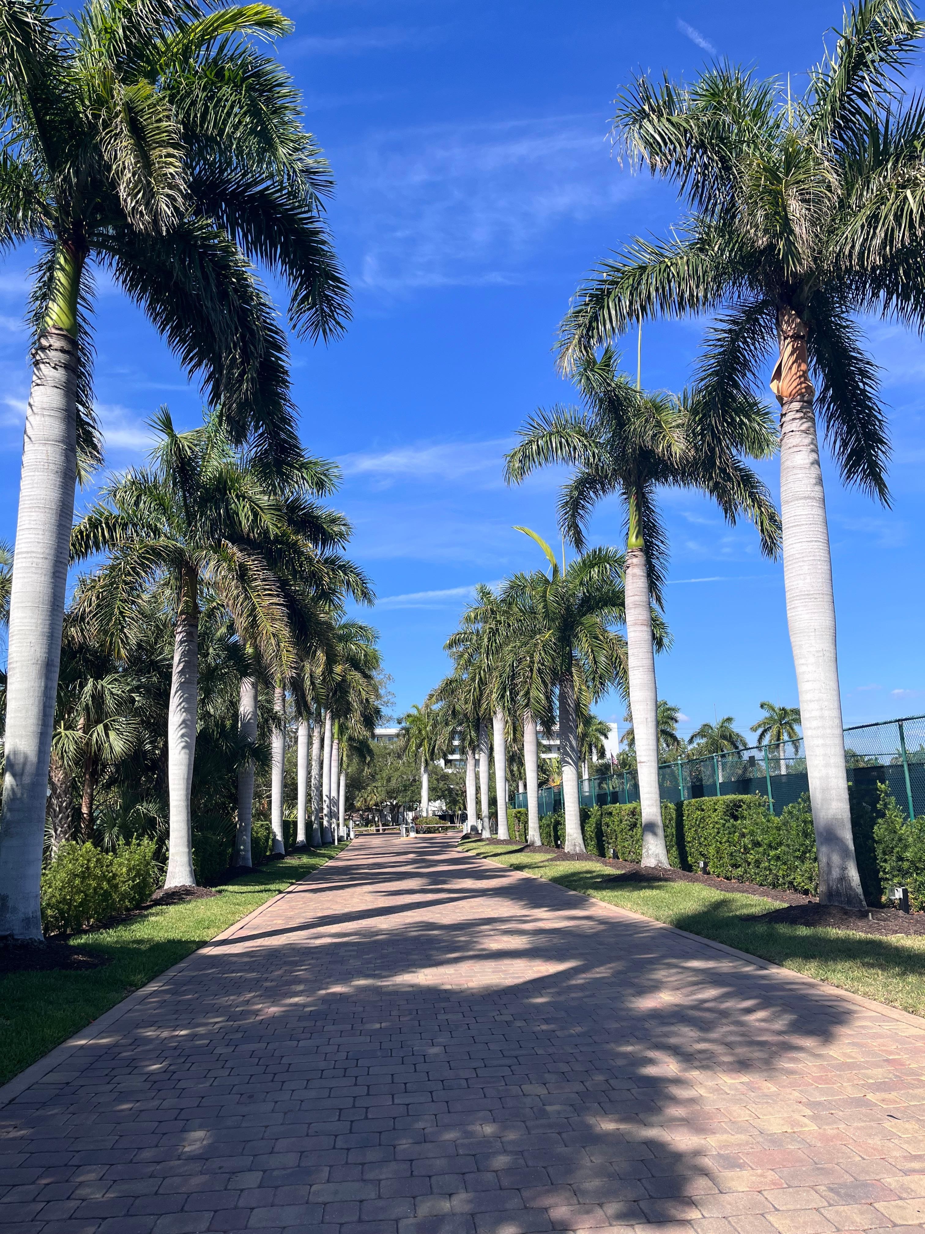 Entrance to Sarasota Surf and Racquet Ball Club
