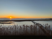 The stunning sunrise we enjoyed on our very first morning!