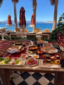 the breakfast was delicious