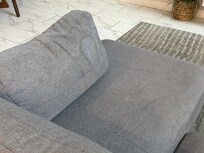 the pictures make it look much better than it was. the furniture is disgusting.