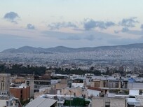 Utsikt över stan från hotellet.