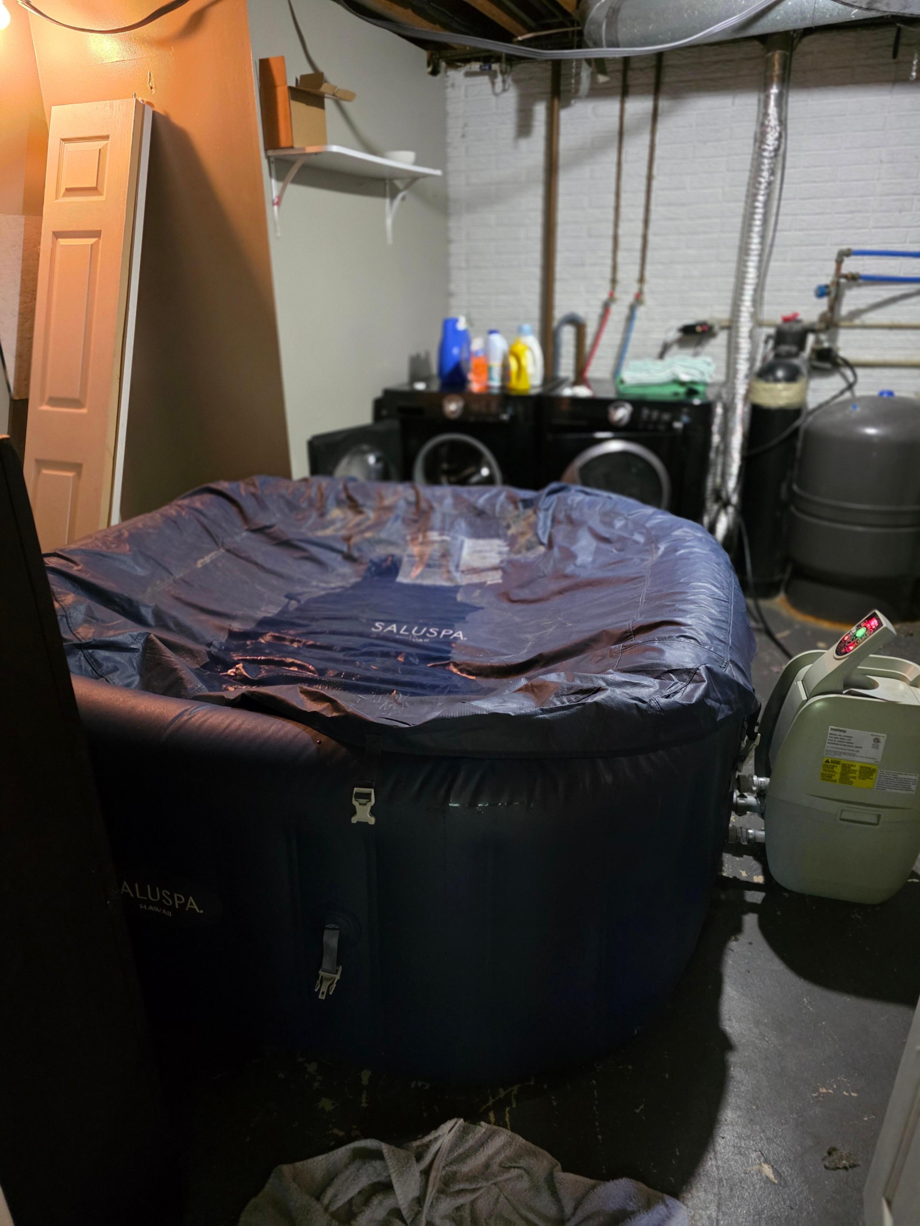 That's the hot tub listed