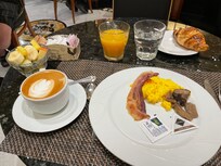 The breakfast!!! Such happy people and kind people to start your day!!!