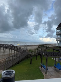 A morning view from the condo