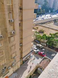 View on the balcony