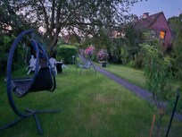 Achtertuin met parkeer gelegenheid
