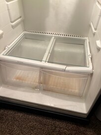 The refrigerator was disgusting