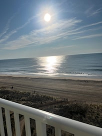 An amazing view from the balcony!